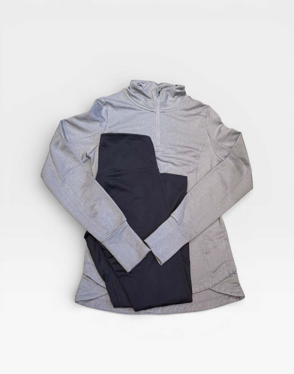 BUNDLE/Mondetta Outdoor Project Women's Quarter-Zip & Leggings /SIZE : S/P(X2)